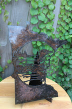 Handmade Metal Loon Minnesota Sign for Cabin Wall Loon Lovers and Nature Inspired Home Decor