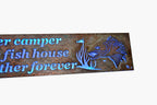 Custom Sign - 3D Framed Lighted - Deer & Walleye