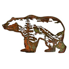 Bear w/ Mountain Scene