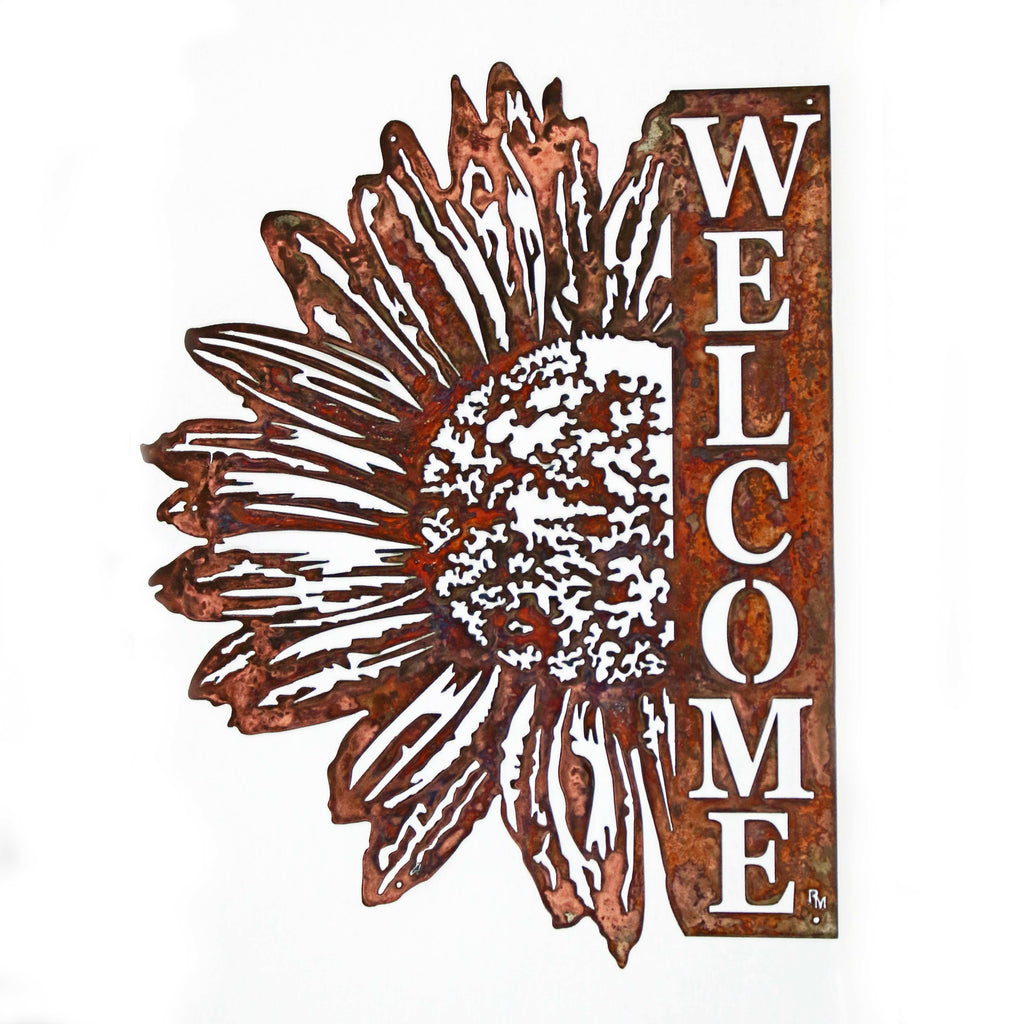 Welcome Sunflower - Horizontal