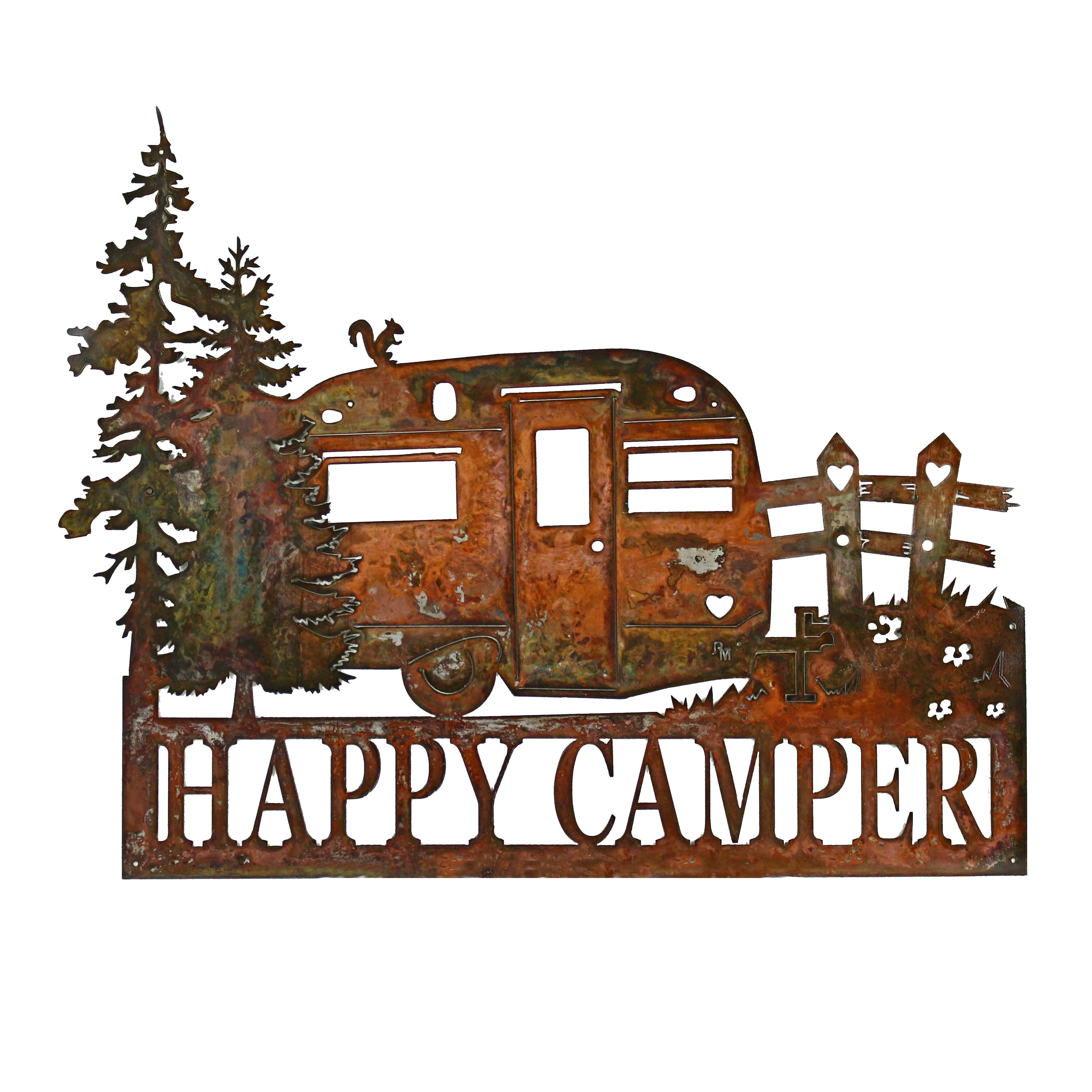 Happy Camper Sign