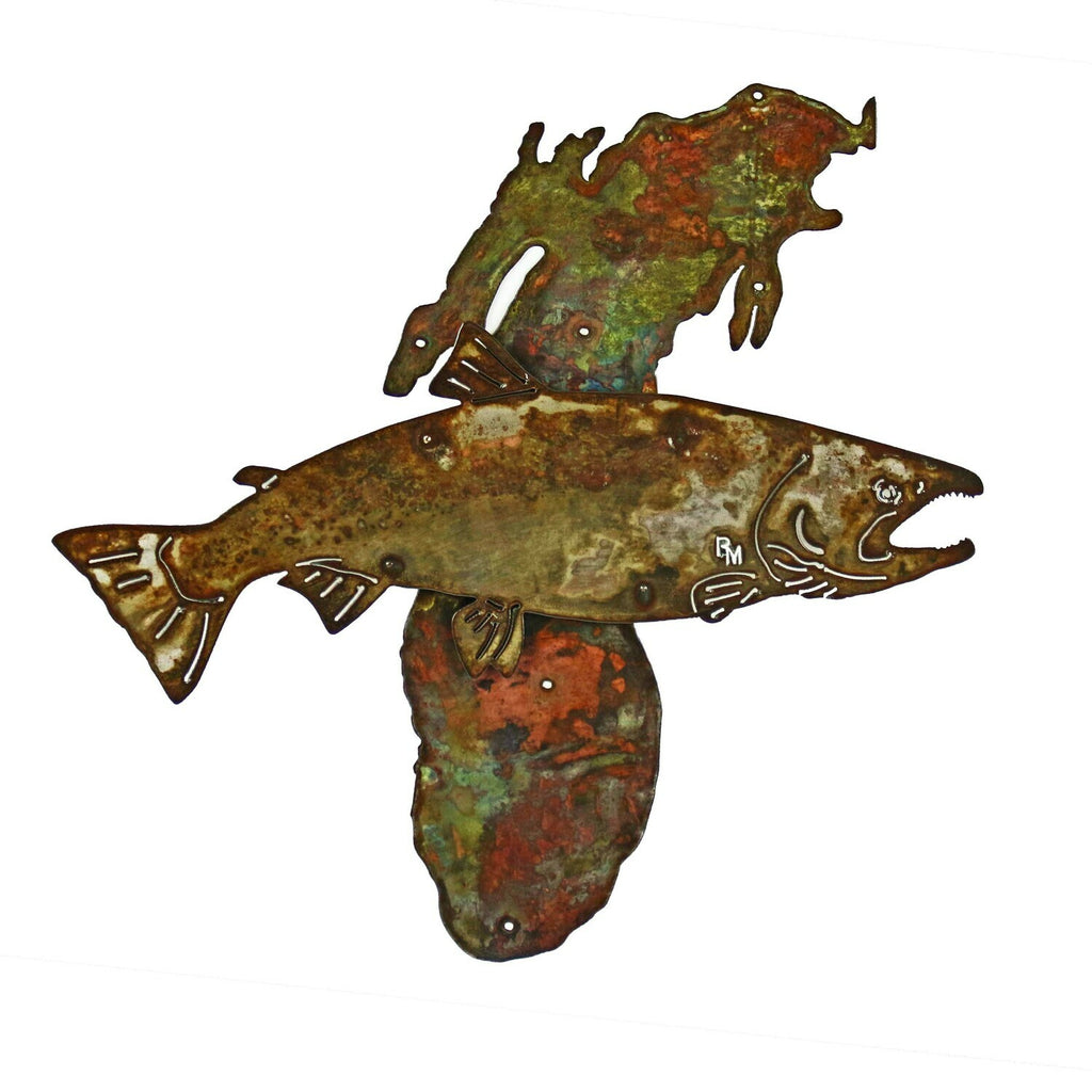 Lake Michigan King Salmon, Mount