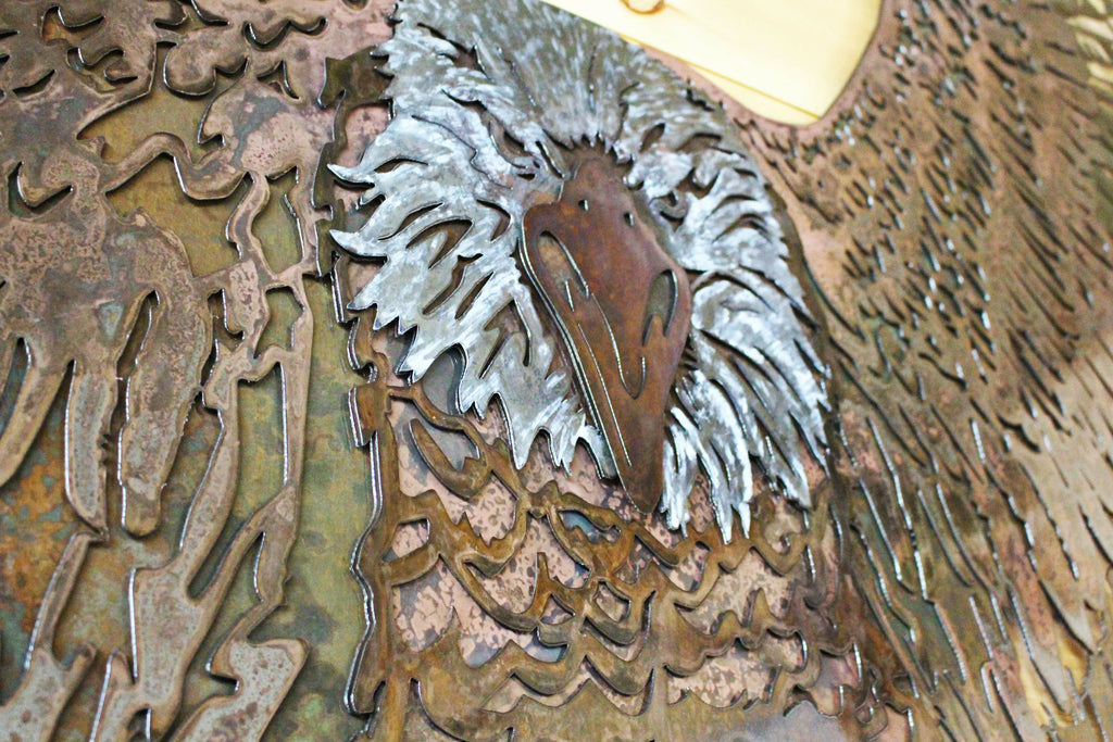 3D Eagle Wall Art