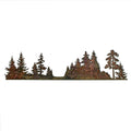 35" x 9" Tree Scene