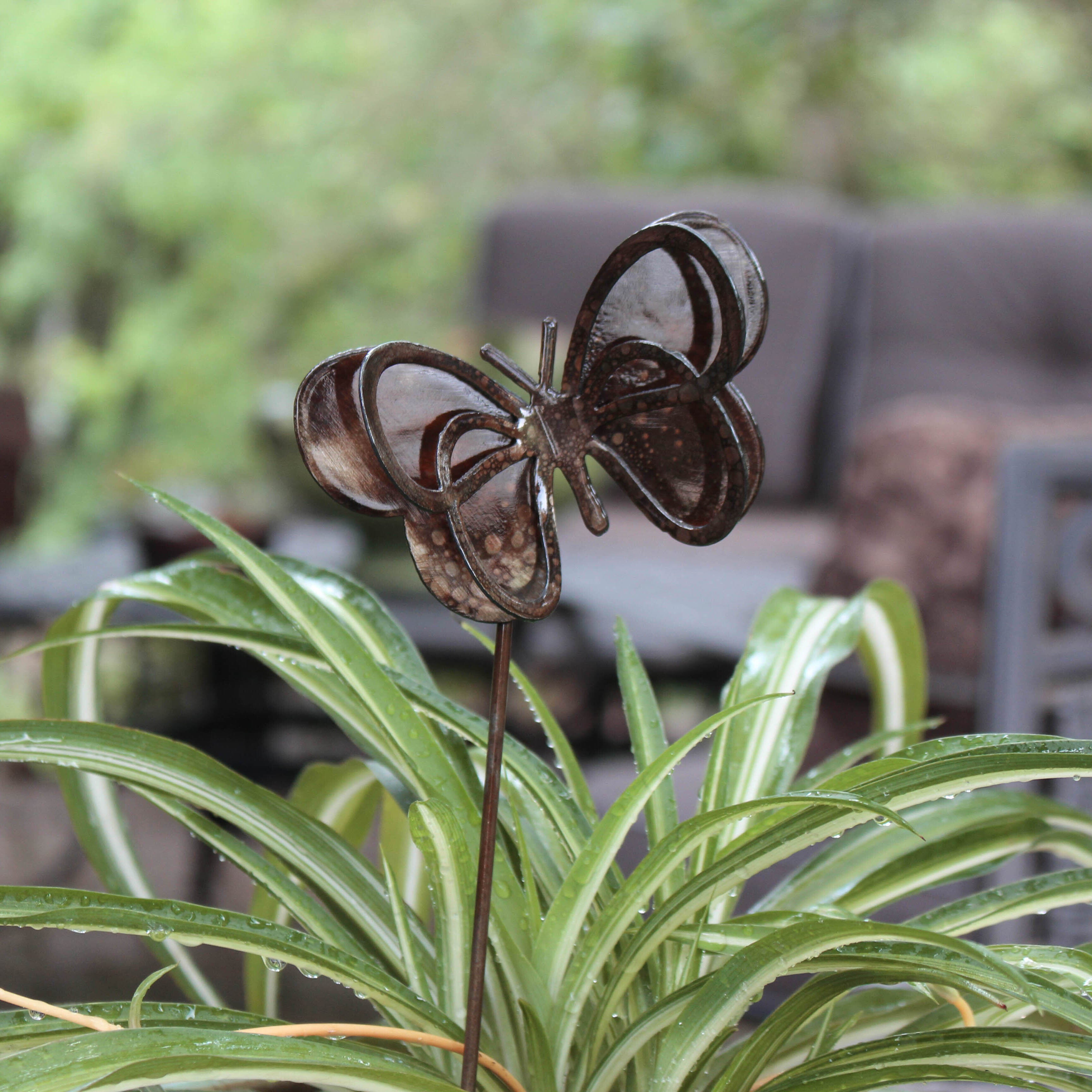 Small Tulip Butterfly Stake