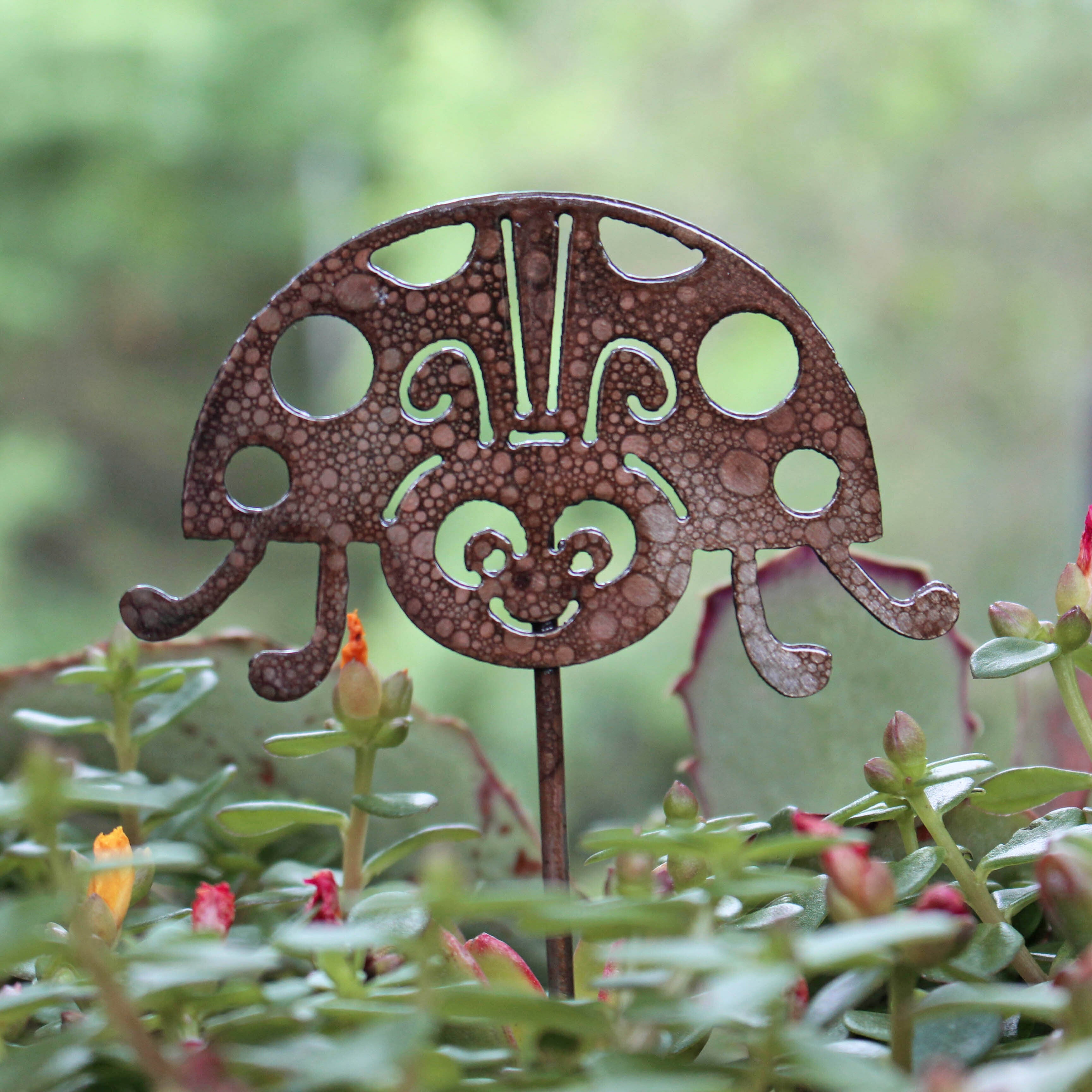 Small Ladybug Stake