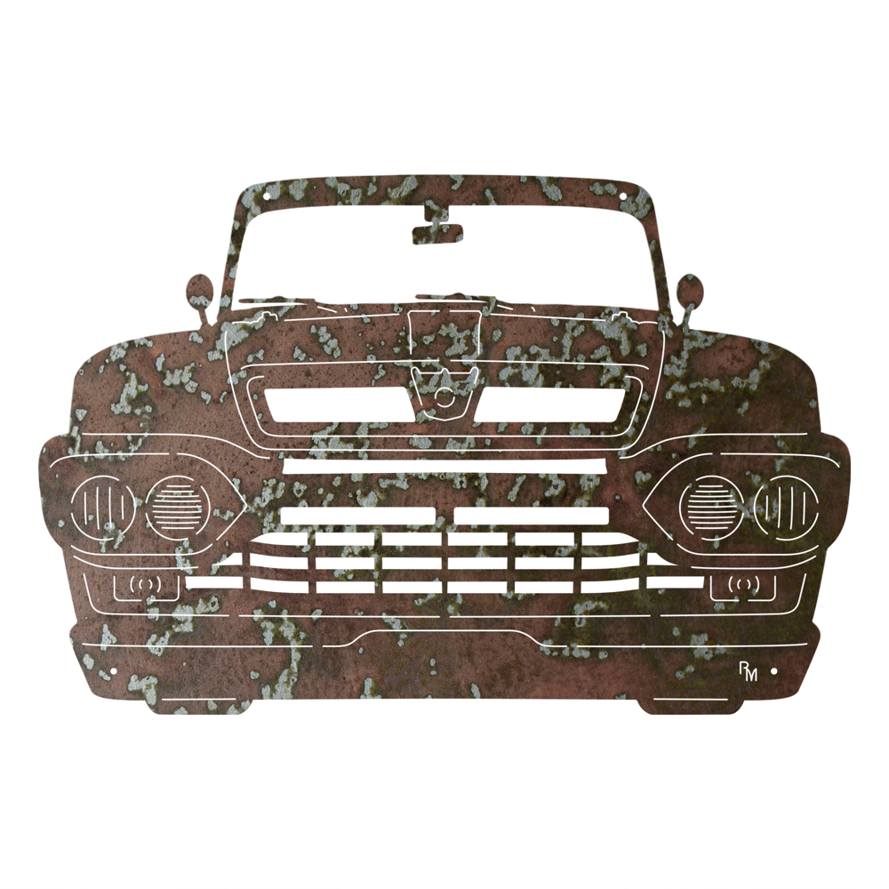 60 Ford 100 Wall Art