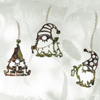 Xmas Gnome Ornament Set