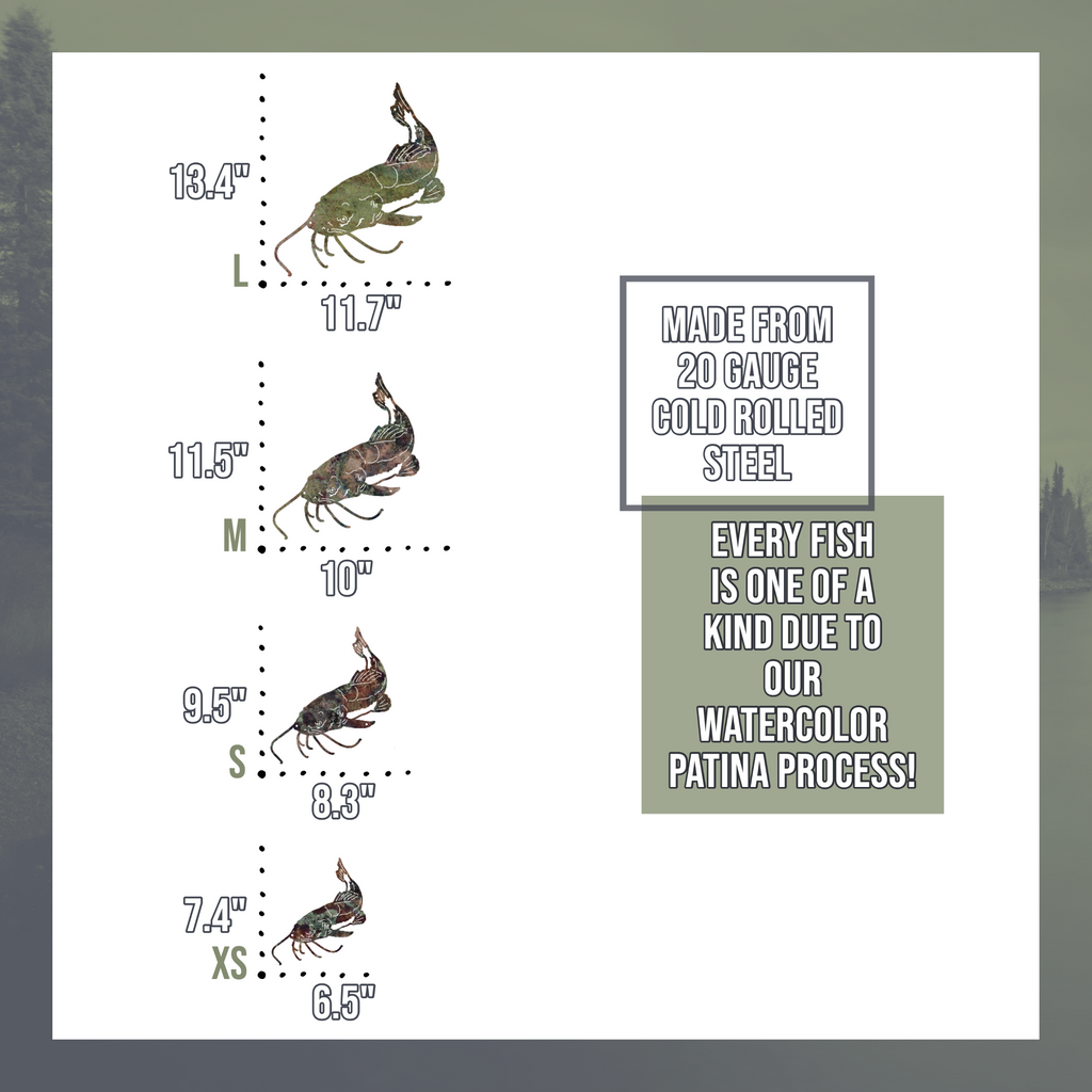 Single Catfish Wall Art