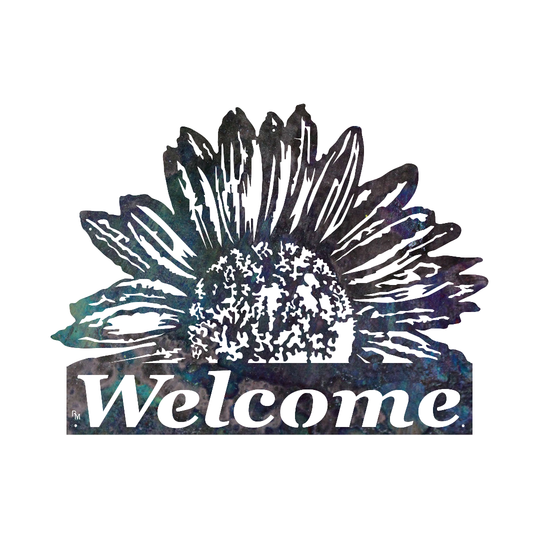 Welcome Sunflower - Horizontal