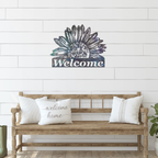 Welcome Sunflower - Vertical