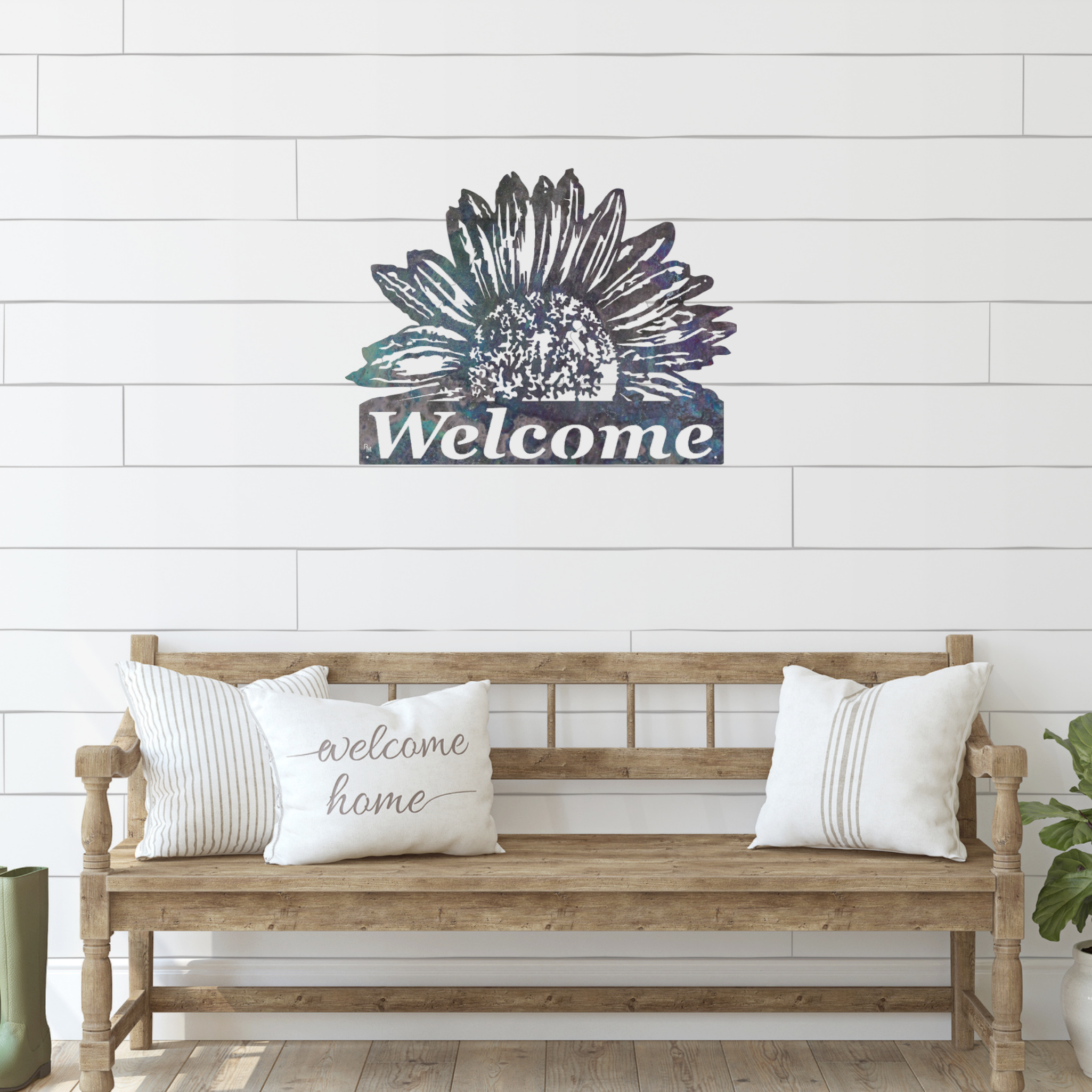 Welcome Sunflower - Horizontal