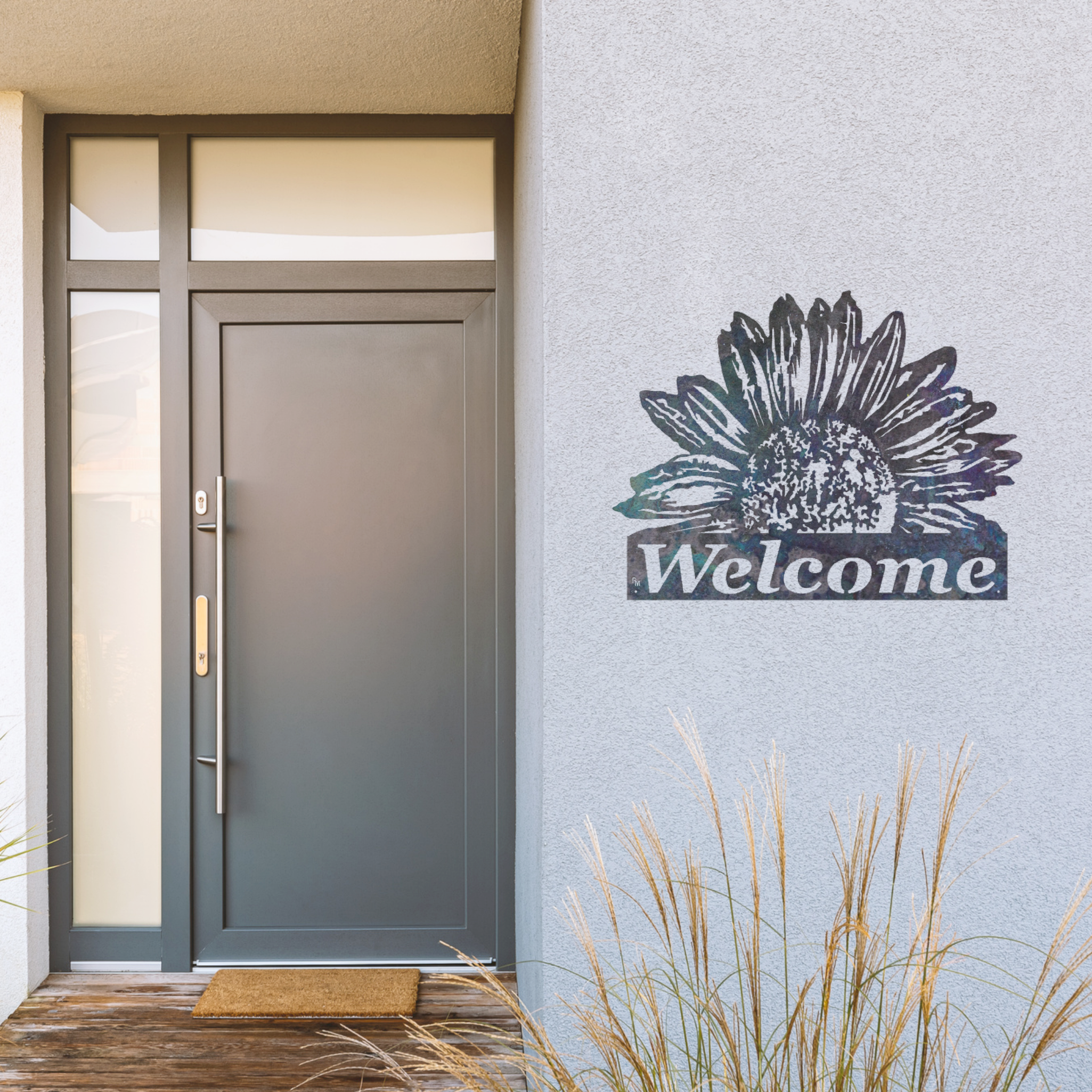 Welcome Sunflower - Vertical