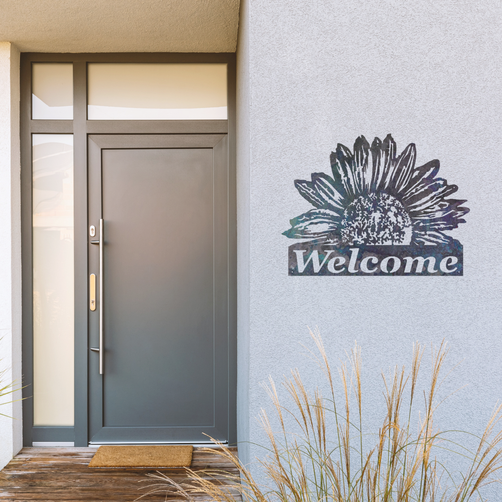 Welcome Sunflower - Horizontal