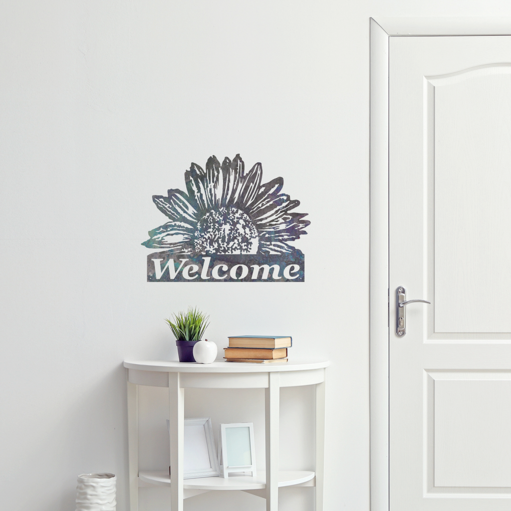 Welcome Sunflower - Horizontal