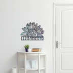Welcome Sunflower - Horizontal