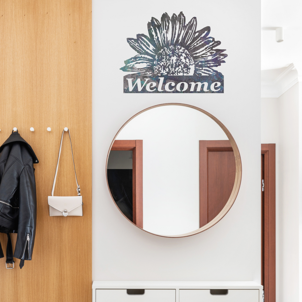 Welcome Sunflower - Horizontal