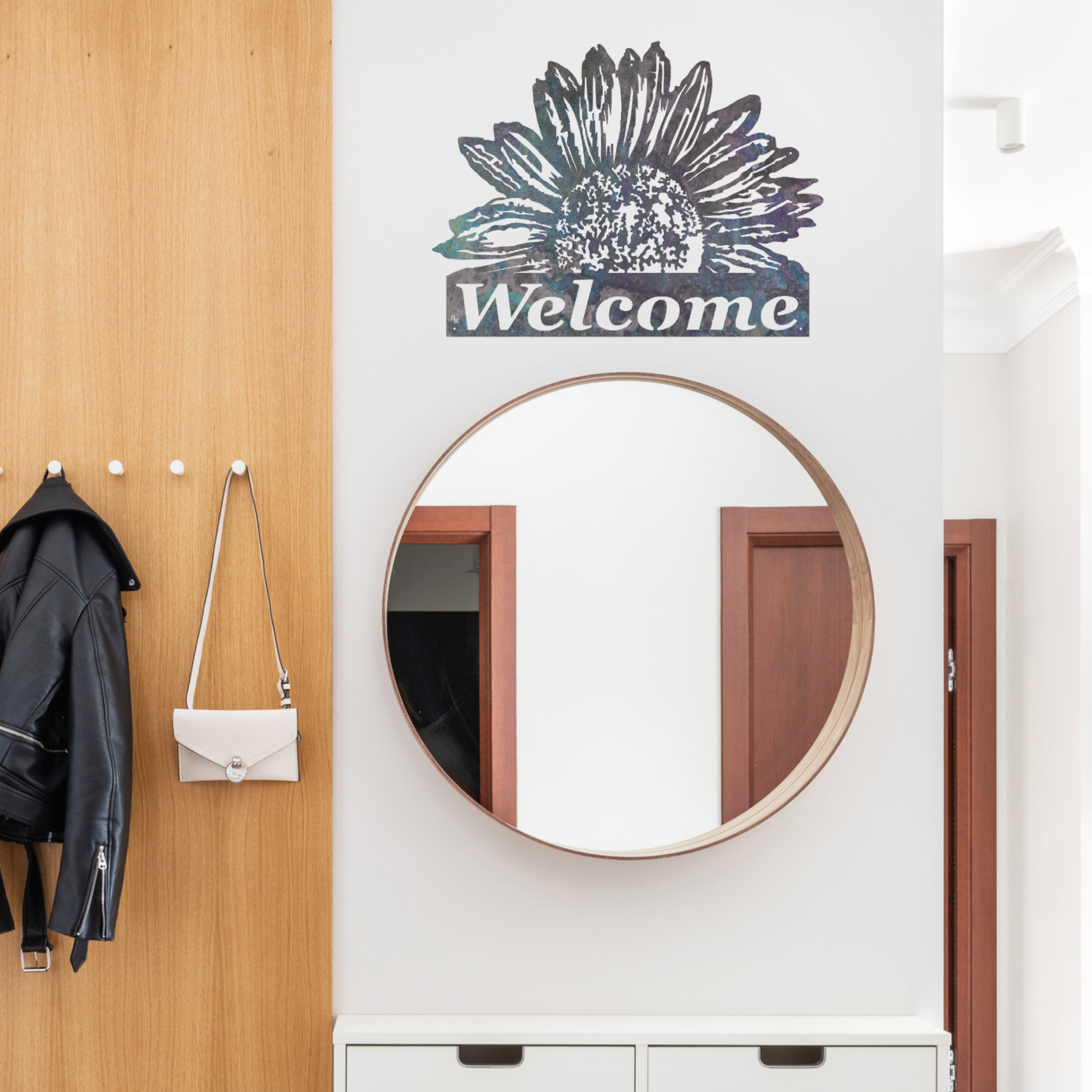 Welcome Sunflower - Horizontal
