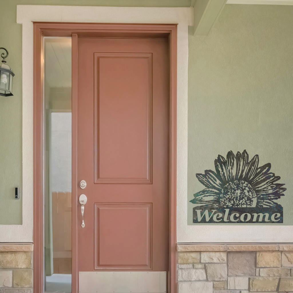 Welcome Sunflower - Horizontal