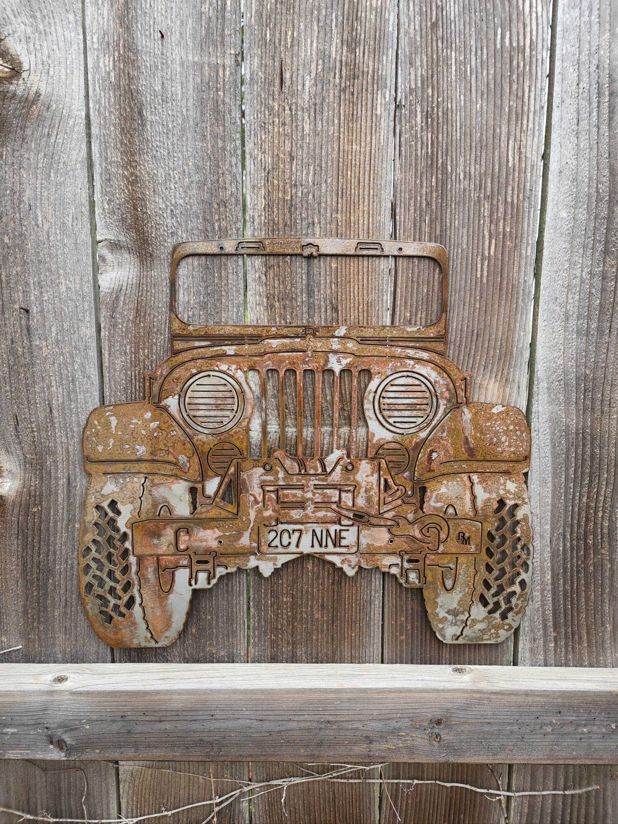 97 CJ-5 Jeep Wall Art