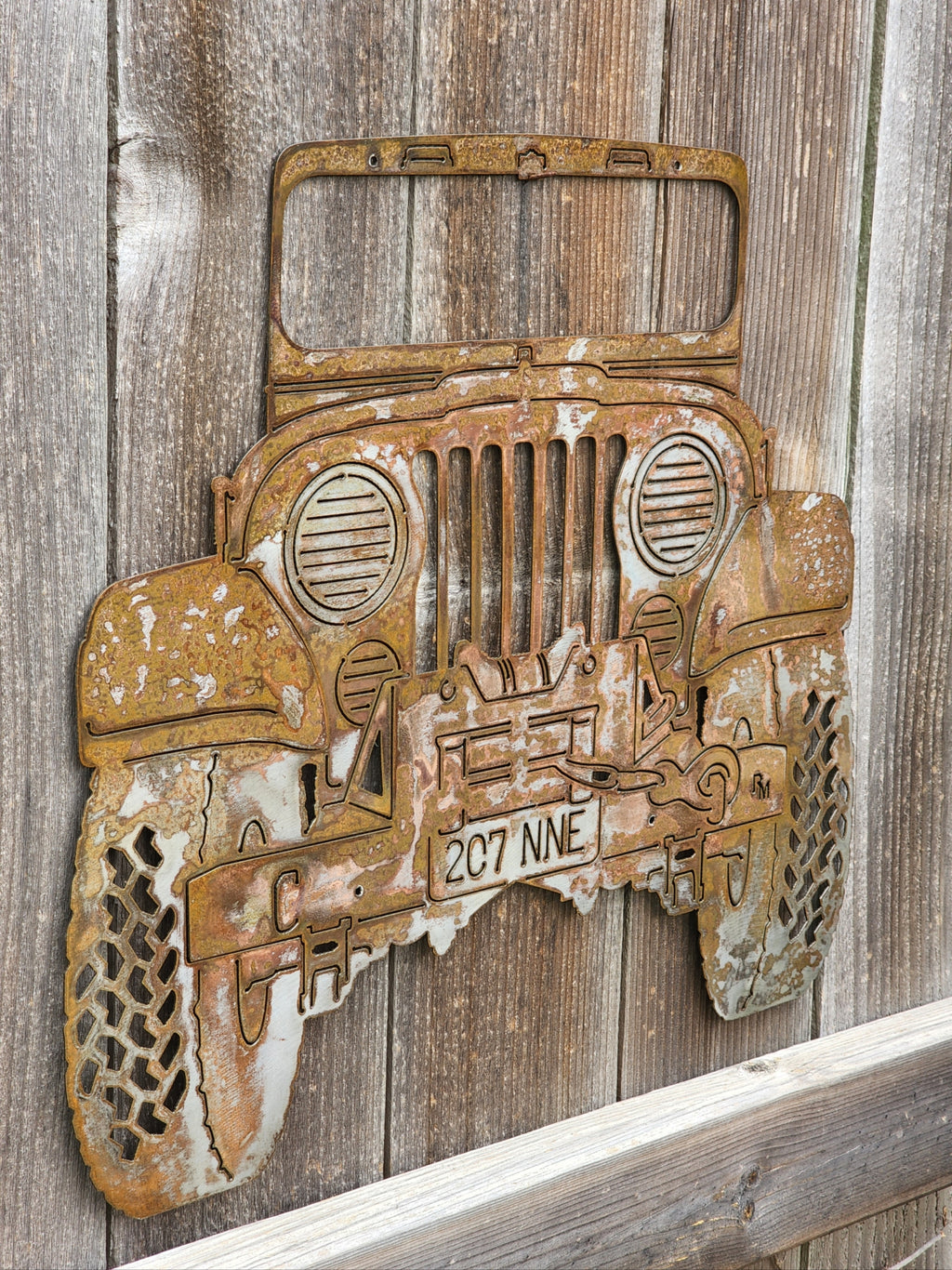 97 CJ-5 Jeep Wall Art