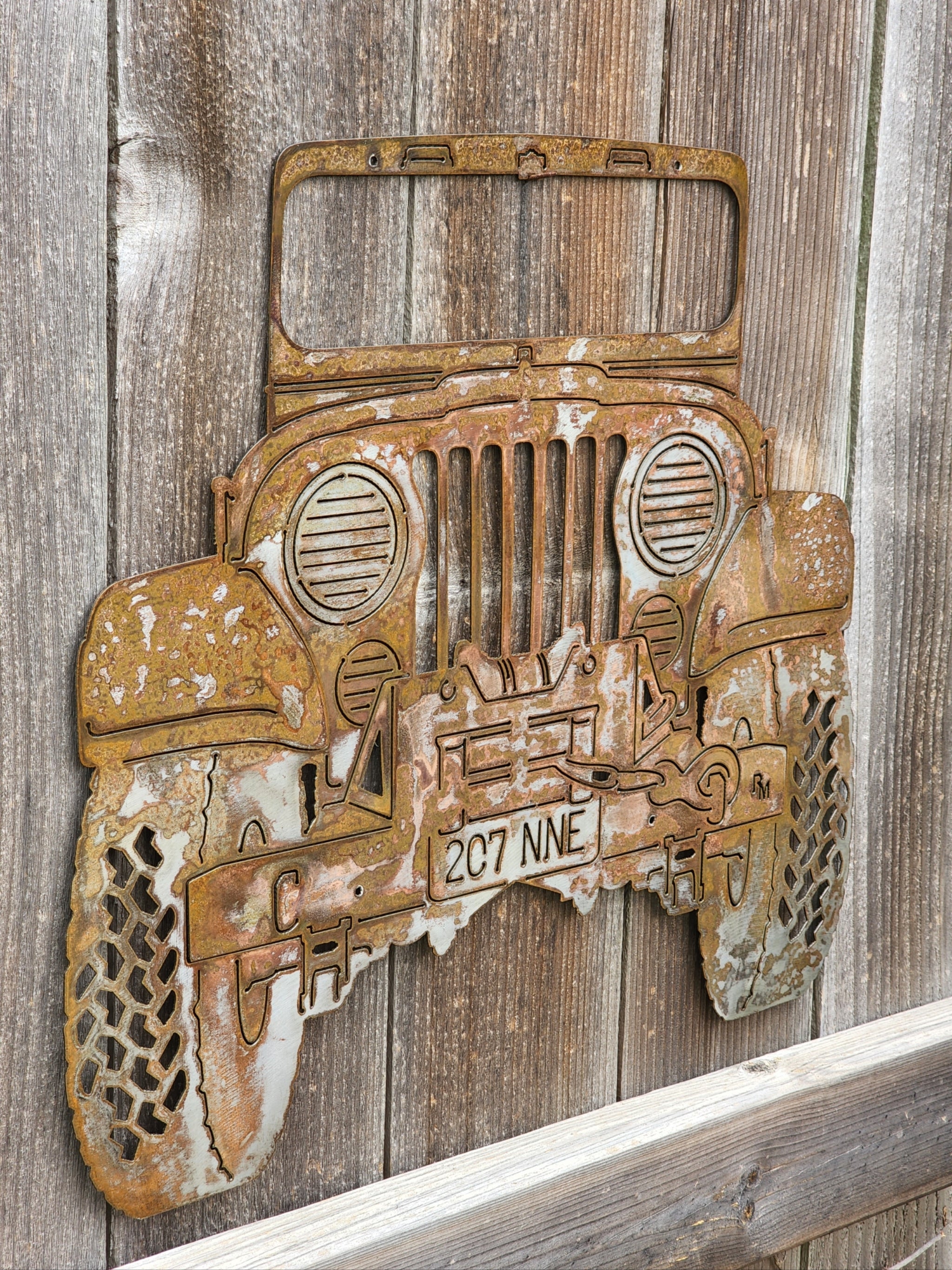 97 CJ-5 Jeep Wall Art