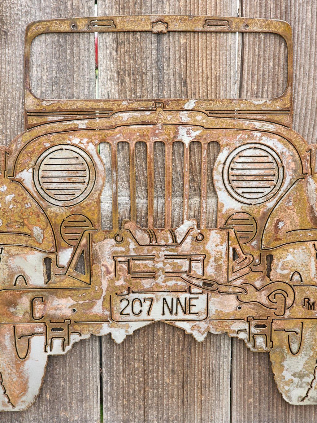 97 CJ-5 Jeep Wall Art