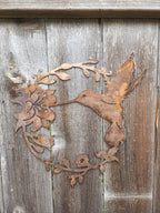 Hummingbird Wreath