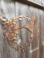 Hummingbird Wreath