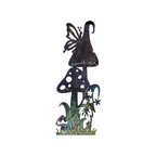 Large Mushroom Gnome Stake
