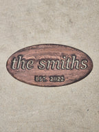 Last Name Sign w/ Est. Date