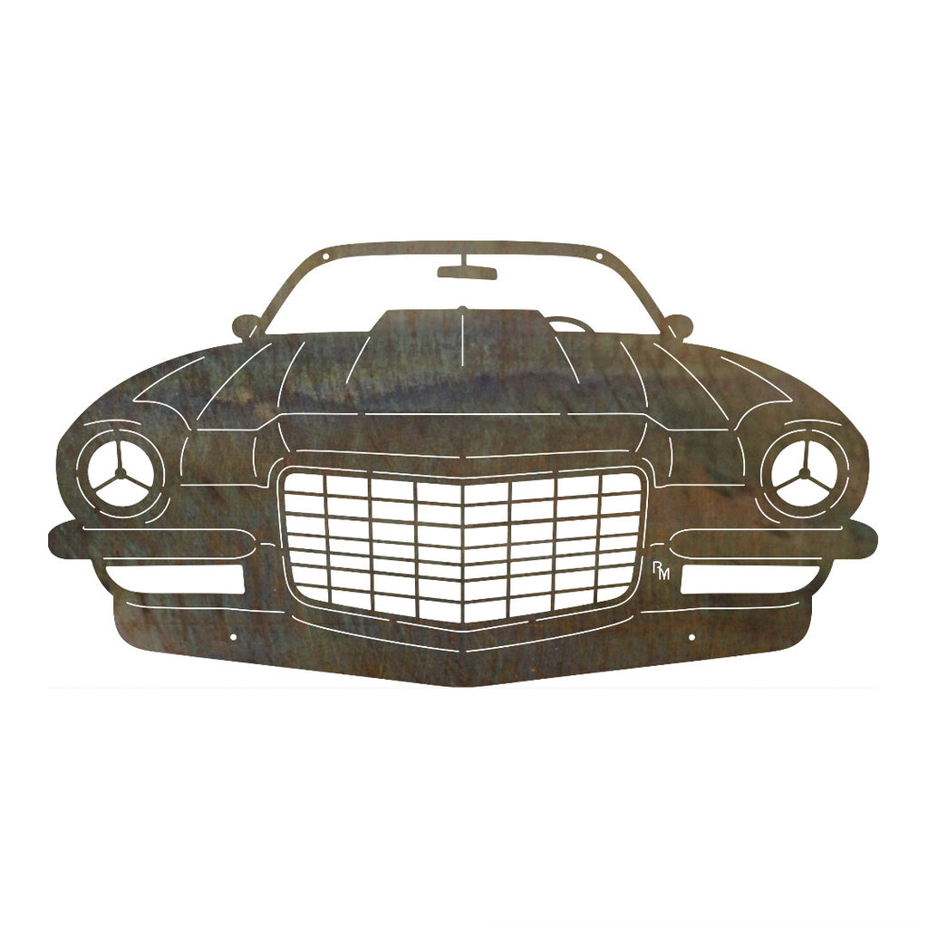 72 Camaro Split Wall Art