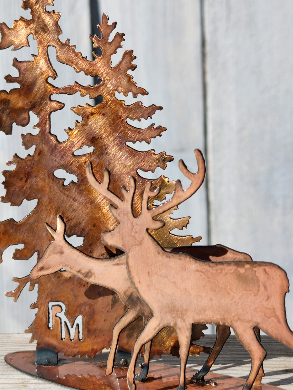 Buck & Doe Table Stand