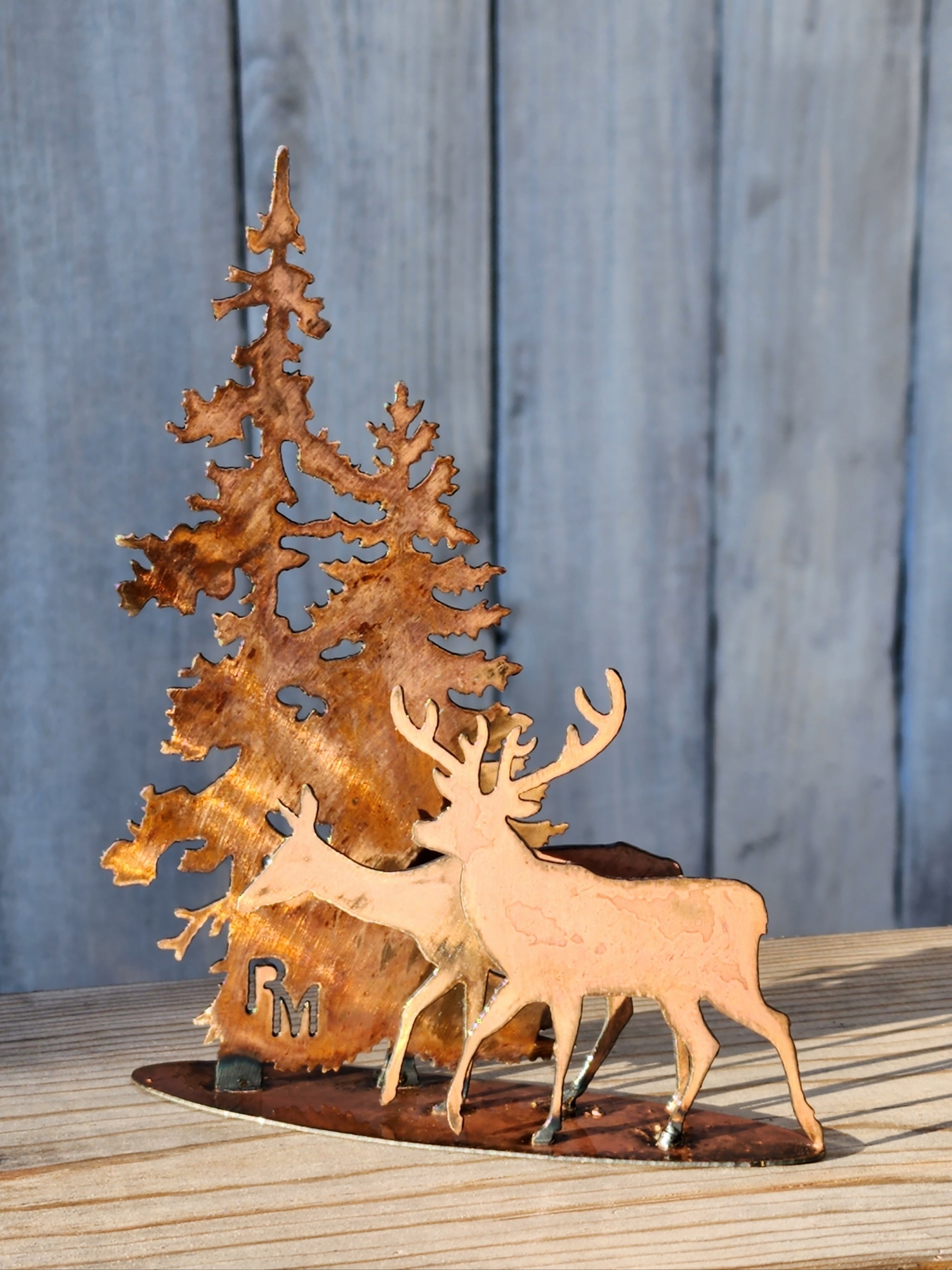 Buck & Doe Table Stand