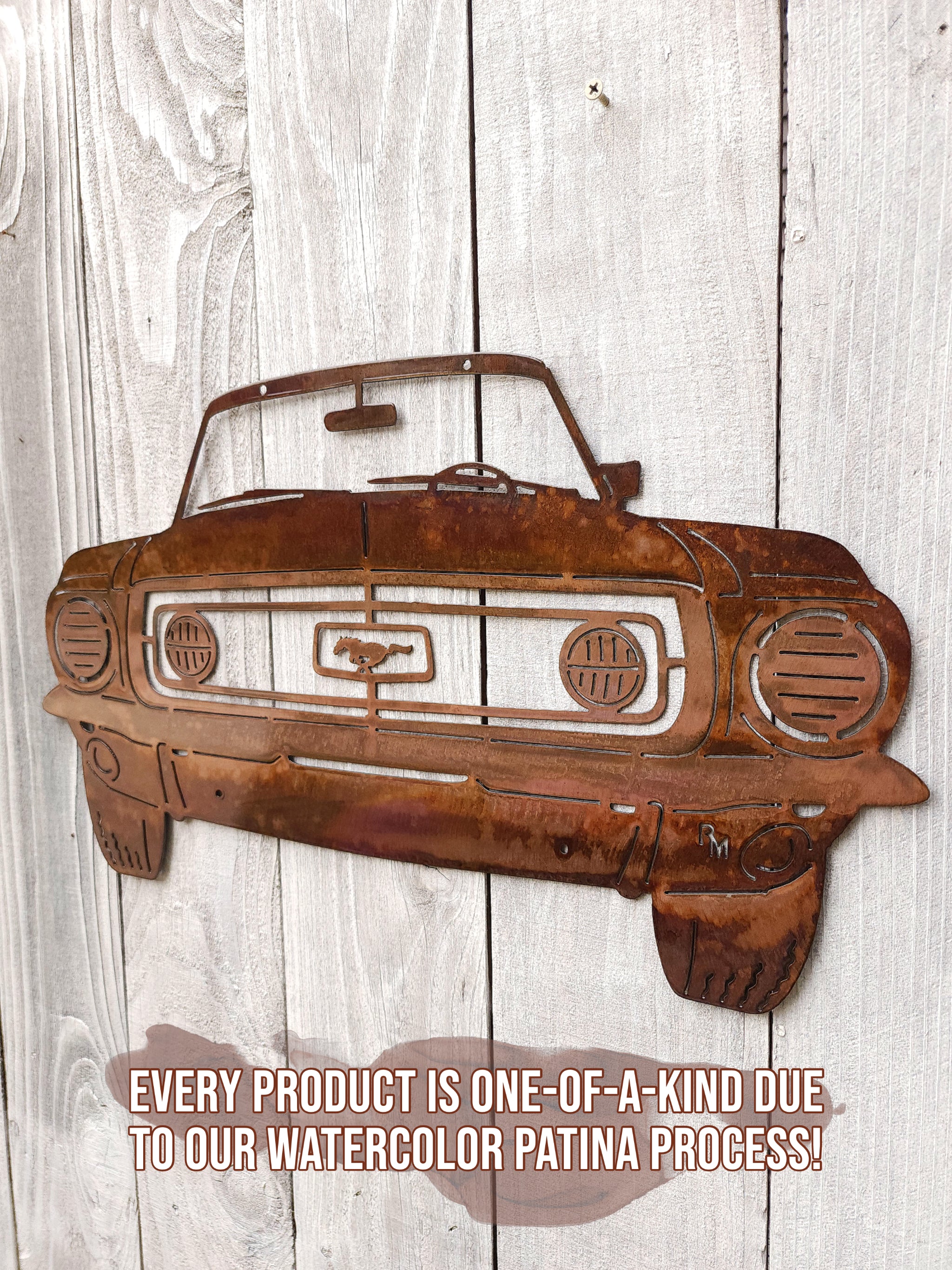 68 Mustang Wall Art