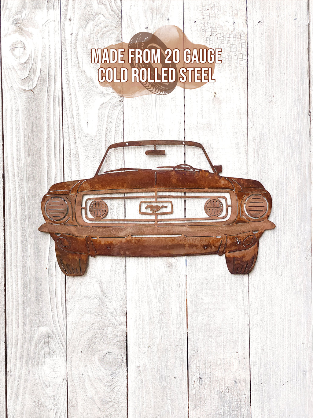 68 Mustang Wall Art