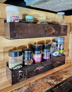 Fish House Spice Rack / Bathroom Caddie