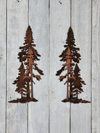 3D Pine Tree Trio