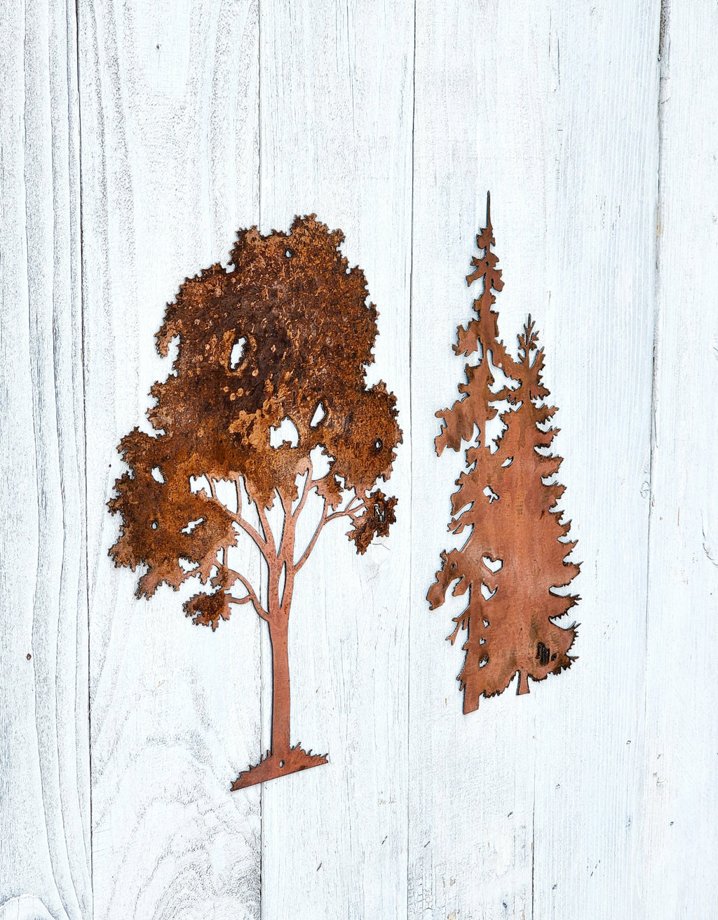 Maple & Evergreen Tree Set