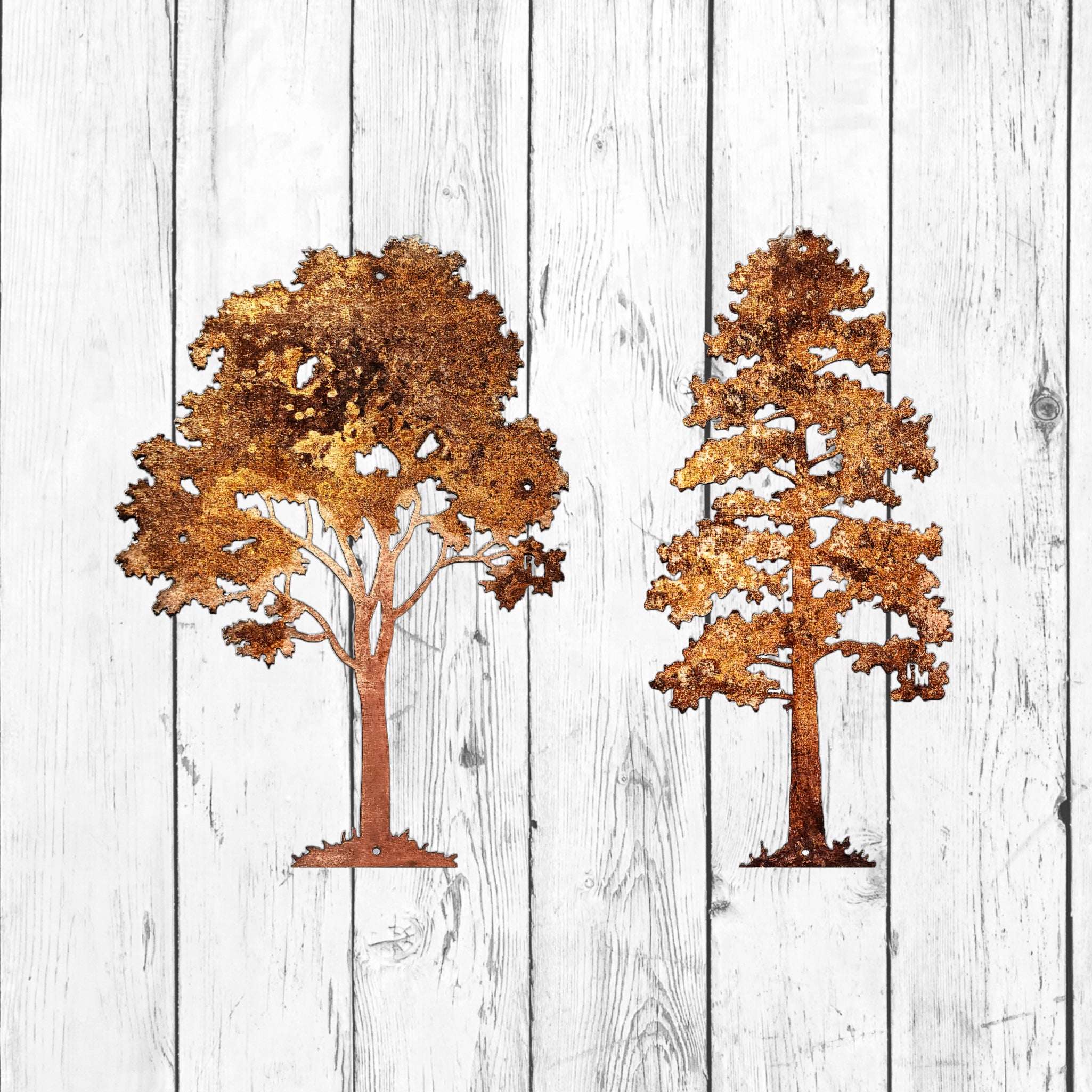 Maple & Lodgepole Pine Tree Set
