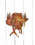 Girly Cowboy Hat w/ Fish & Nature Scene - Super Sale