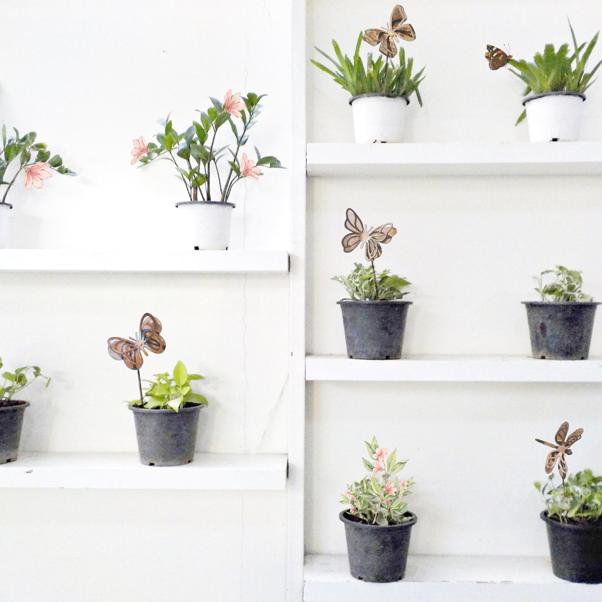 Spring Butterfly Stake
