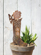 Cowboy Boot Stake Set