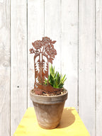Rose Cowboy Boot Stake