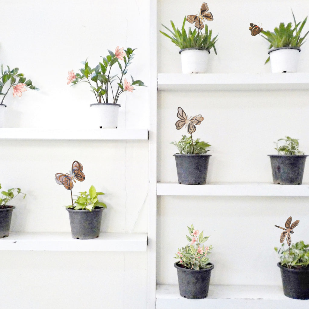 Small Butterfly Stake Set