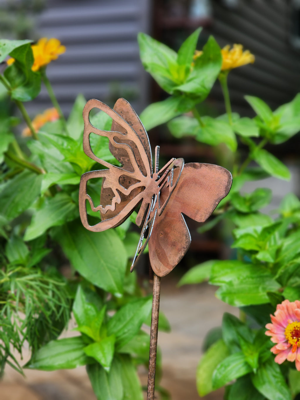 Large Summer Butterfly Stake