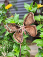 Large Autumn Butterfly Stake