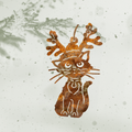 Xmas Cat Ornament