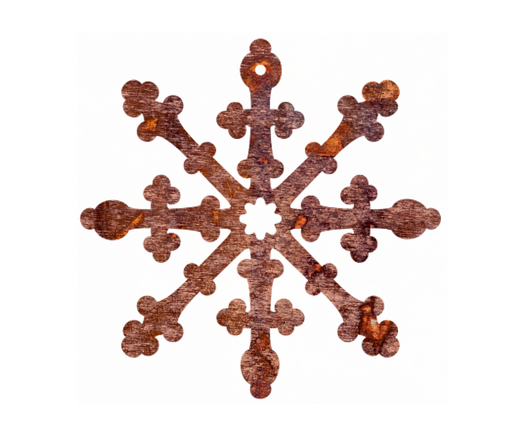 Ornate Snowflake Ornament