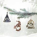 Xmas Gnome Ornament Set